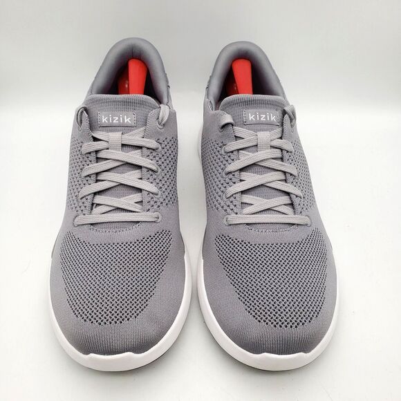 KIZIK Lima Men’s Size 13 Grey White Hands Free Slip On Sneakers Shoes Comfort - Picture 5 of 11